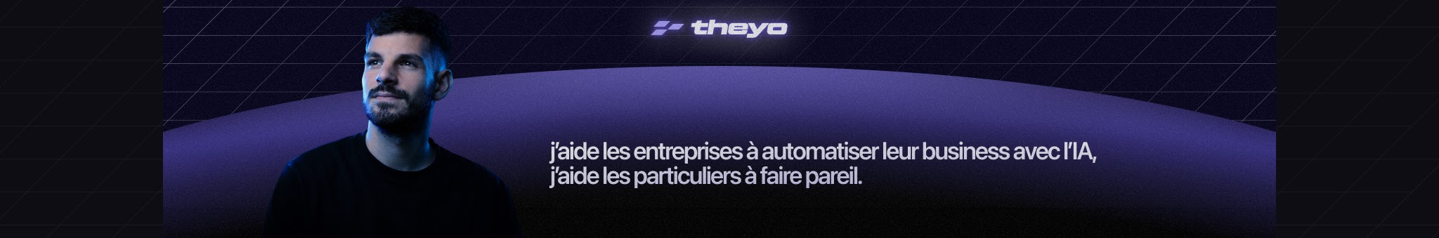 Bannière YouTube theyo